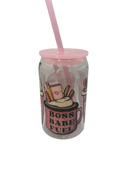 Boss Babe Fuel Acrylic Libbey