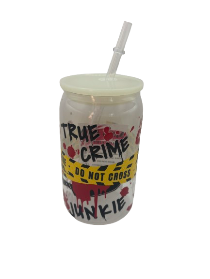 True Crime Junkie Acrylic Libbey