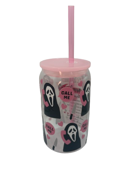 Ghost Face Acrylic Libbey