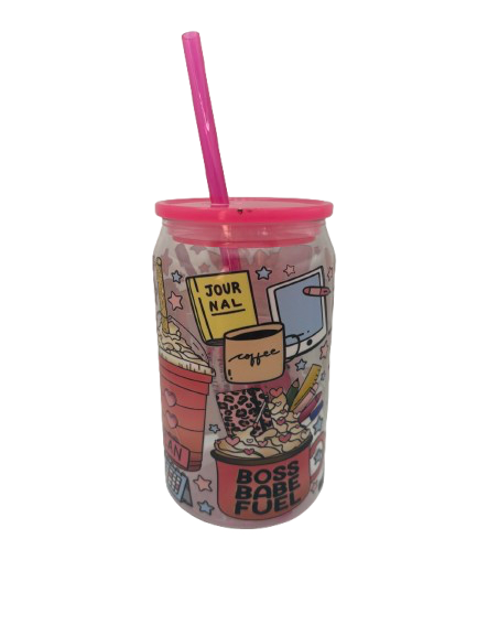 Boss Babe Fuel Acrylic Libbey