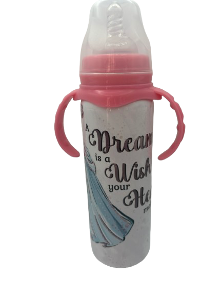 Cinderella Stainless Steel Baby Bottle