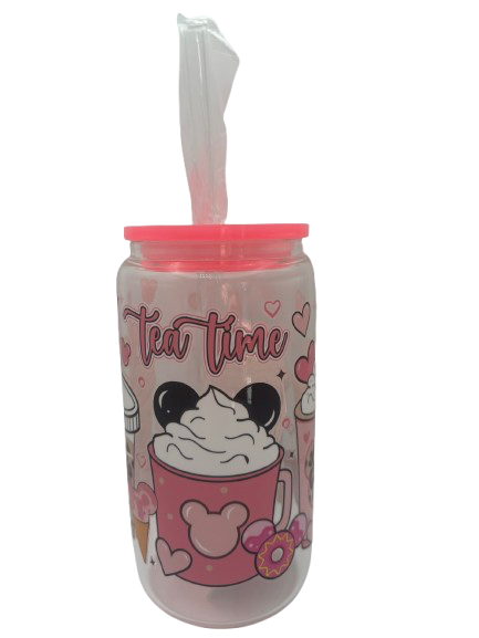 Disney Tea Time Glass Libbey