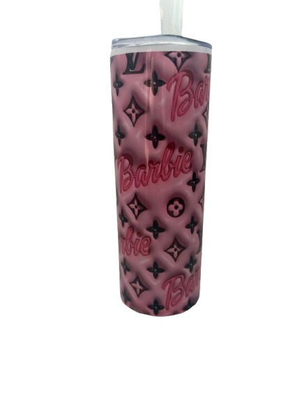 LV Barbie Stainless Steel Tumbler