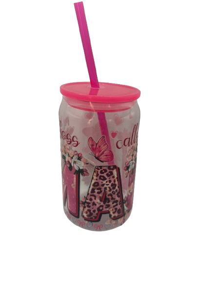 My Boss Calls Me Mama Acrylic Libbey