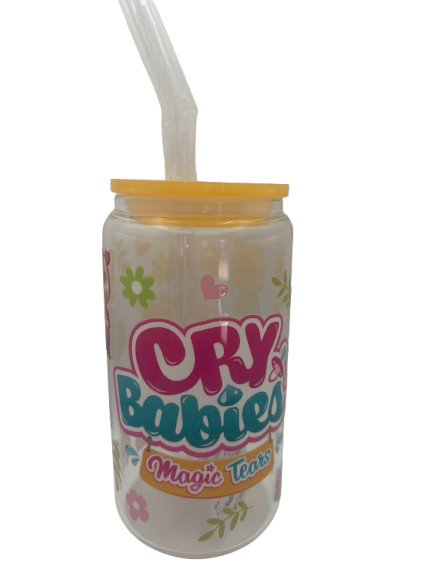 Cry Babies Glass Libbey