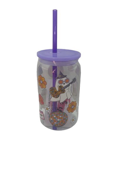 Disco Groovy Ghost Acrylic Libbey ￼