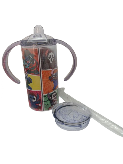 Stitch Scary Guys Children’s Stainless Steel Sippy Cup