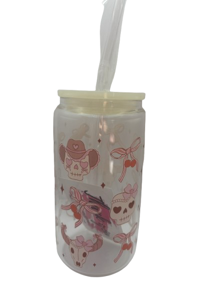 Western Girly Glass Libbey