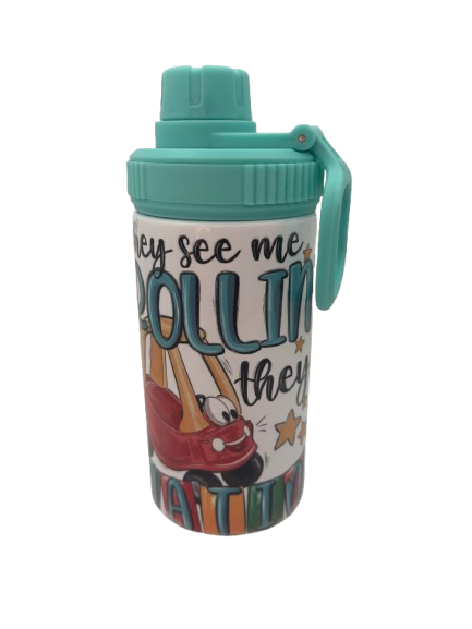 They See Me Rollin They Hatin Children’s Stainless Steel Water Bottle